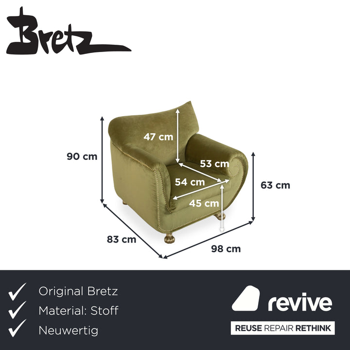Fauteuil Bretz Gaudi, beige