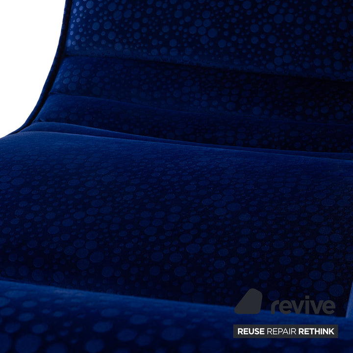 Bretz Laola Hookipa Fabric Two-Seater Blue Sofa Couch