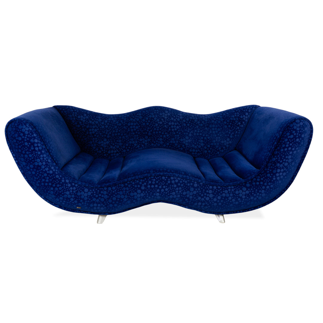 Bretz Laola Hookipa Stoff Zweisitzer Blau Sofa Couch