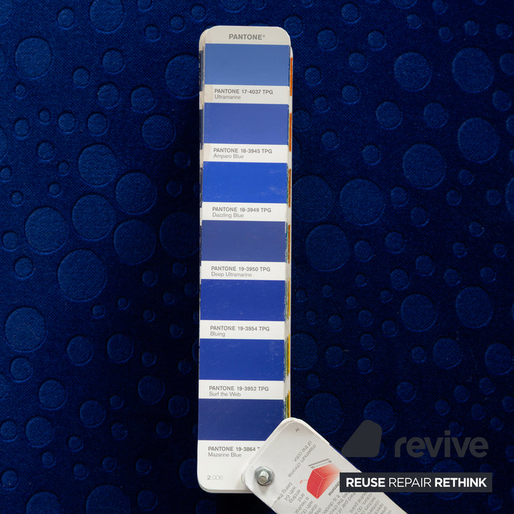 Bretz Laola Hookipa Stoff Zweisitzer Blau Sofa Couch