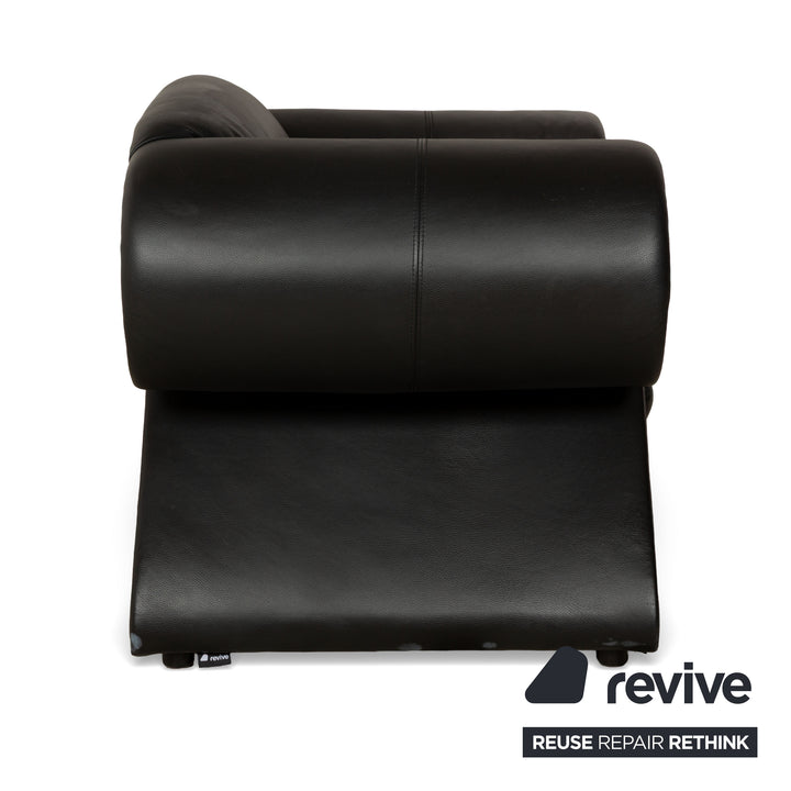 Bretz Monster Leder Sessel Schwarz