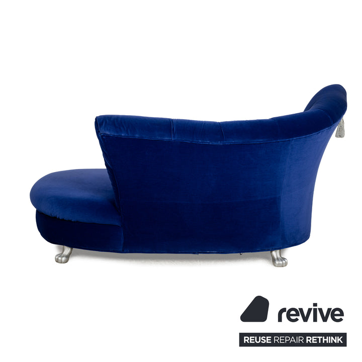 Bretz Nana fabric lounger blue