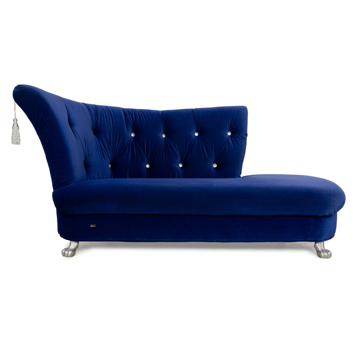 Bretz Nana fabric lounger blue