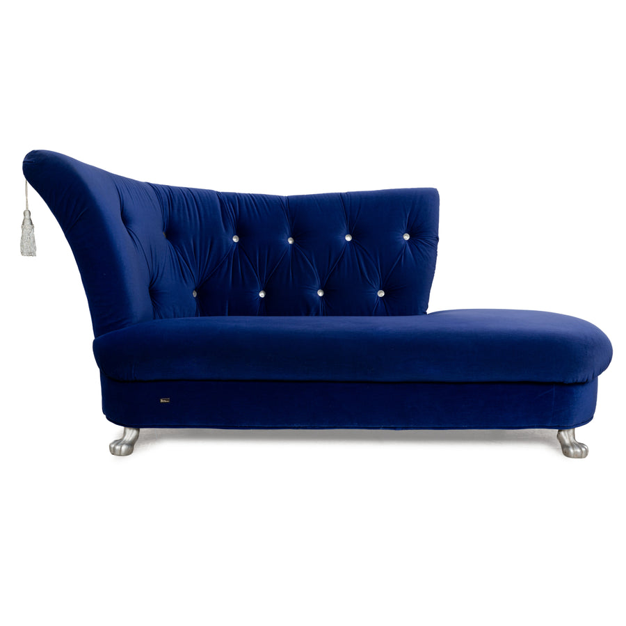 Bretz Nana fabric lounger blue