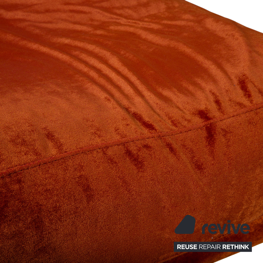 Bretz Napali Stoff Ecksofa Orange Sofa Couch