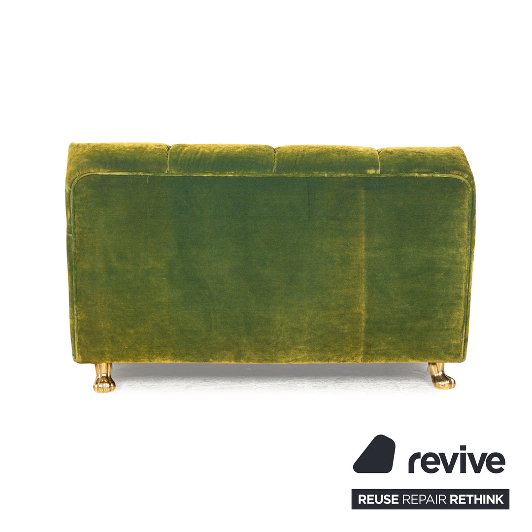 Bretz Ocean 7 Fabric Lounger Green Yellow Recamiere Daybed Sofa Couch