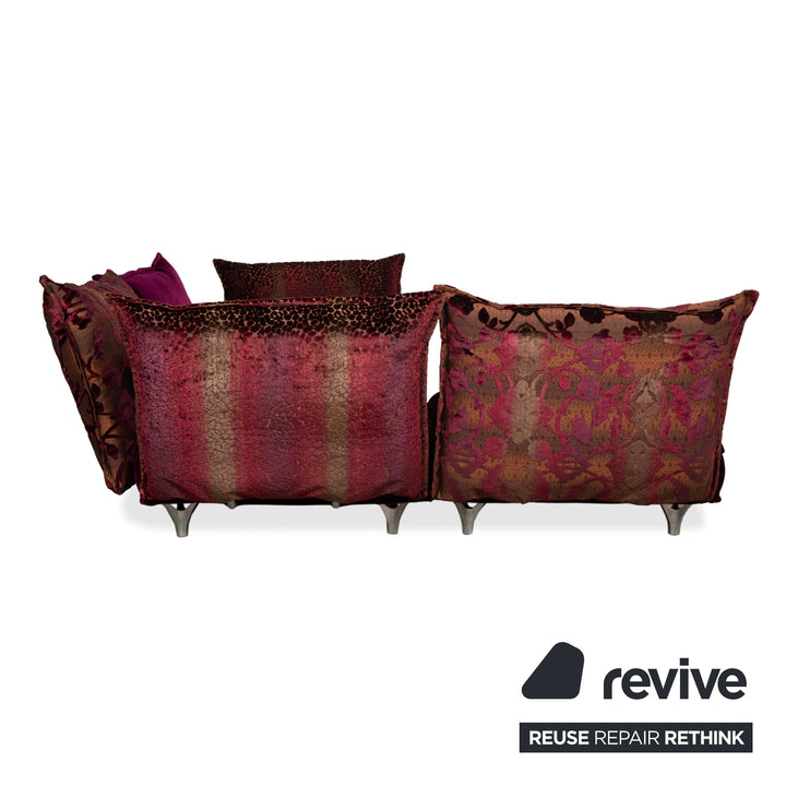 Bretz Ohlinda Stoff Ecksofa Lila Sofa Couch