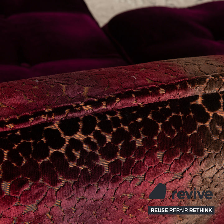 Bretz Ohlinda Stoff Ecksofa Lila Sofa Couch