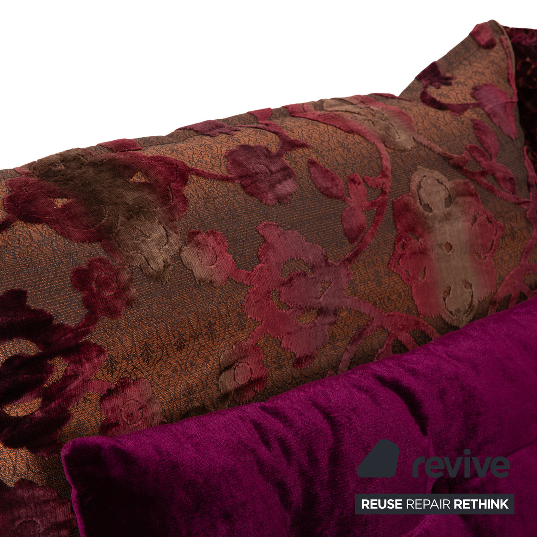 Bretz Ohlinda Stoff Ecksofa Lila Sofa Couch