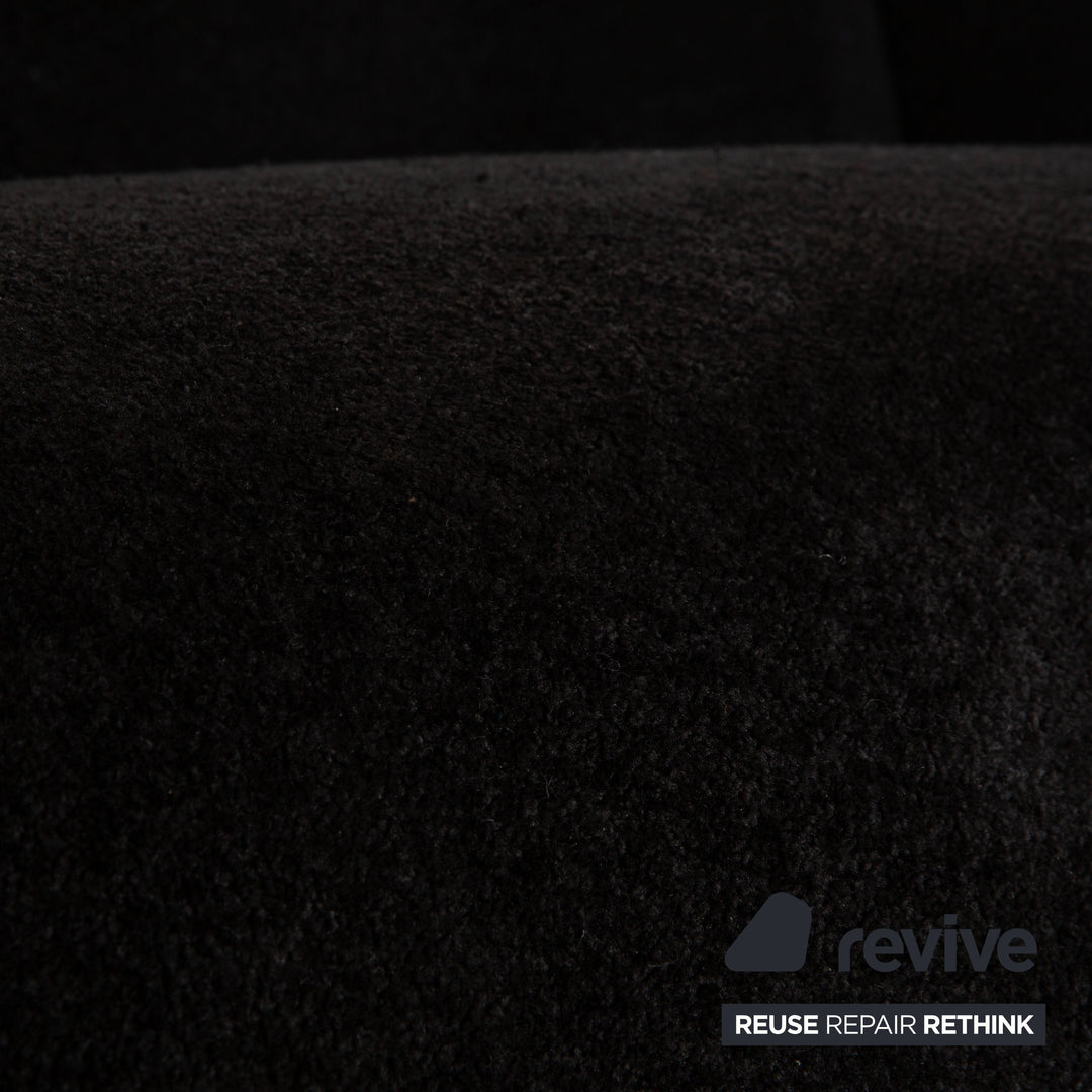 Bretz Slow Rider Stoff Dreisitzer weiß Schwarz