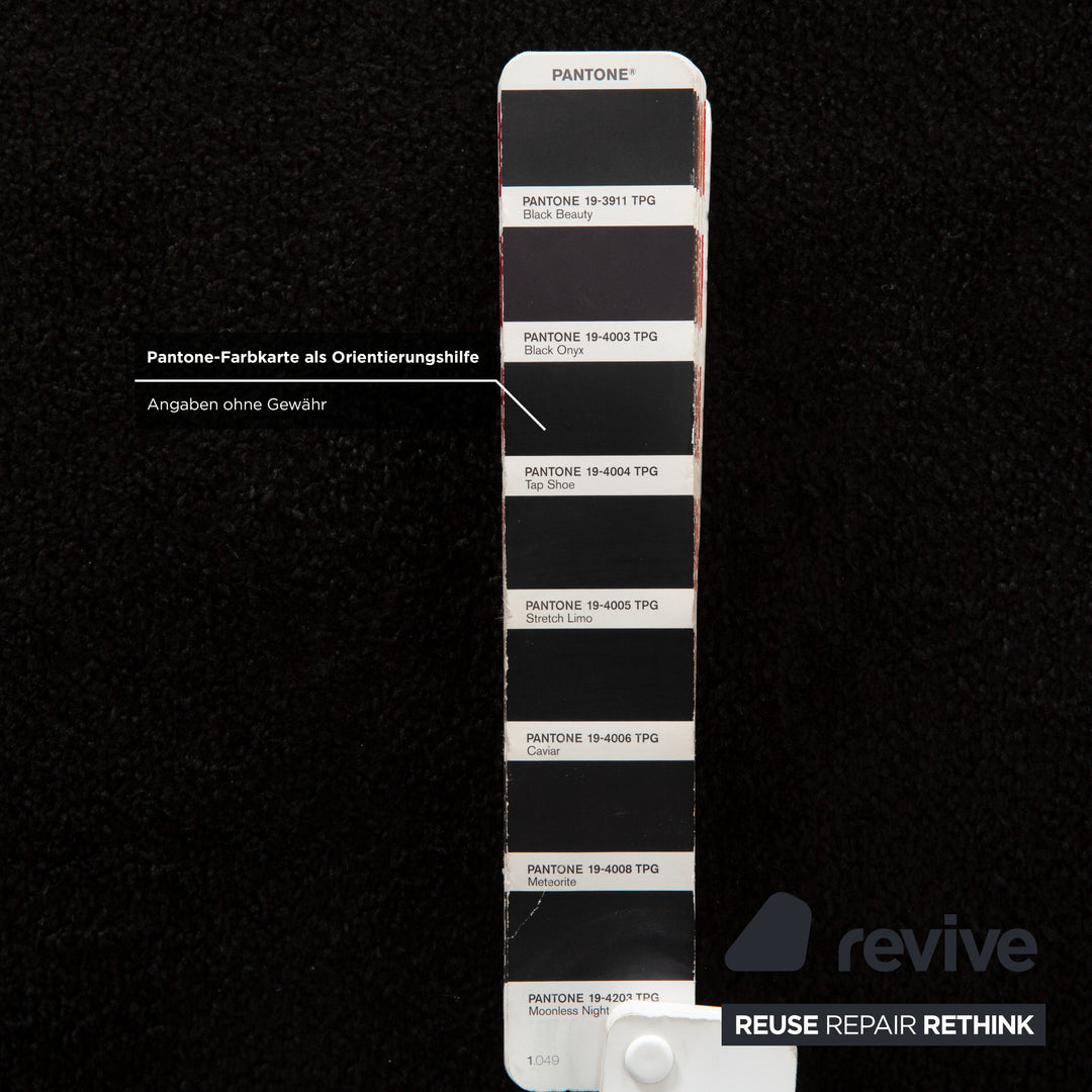 Bretz Slow Rider Stoff Dreisitzer weiß Schwarz