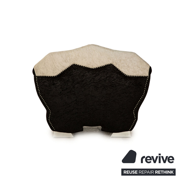 Bretz T-Rex fabric armchair black
