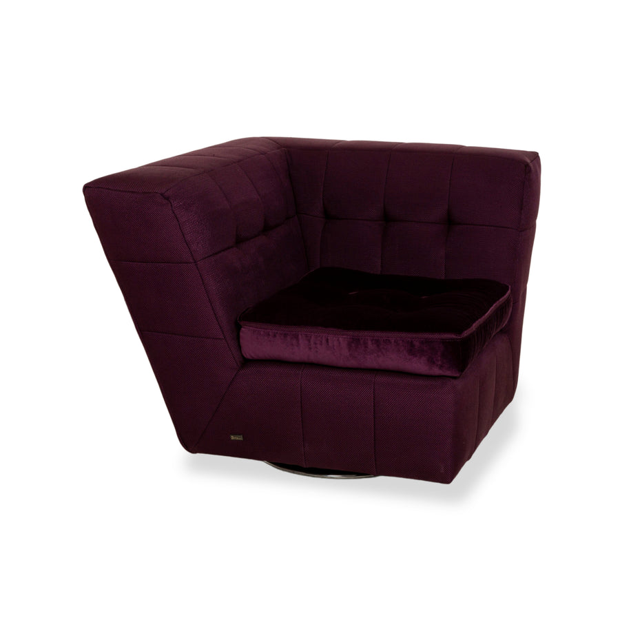Bretz Tiziana Stoff Sessel Lila