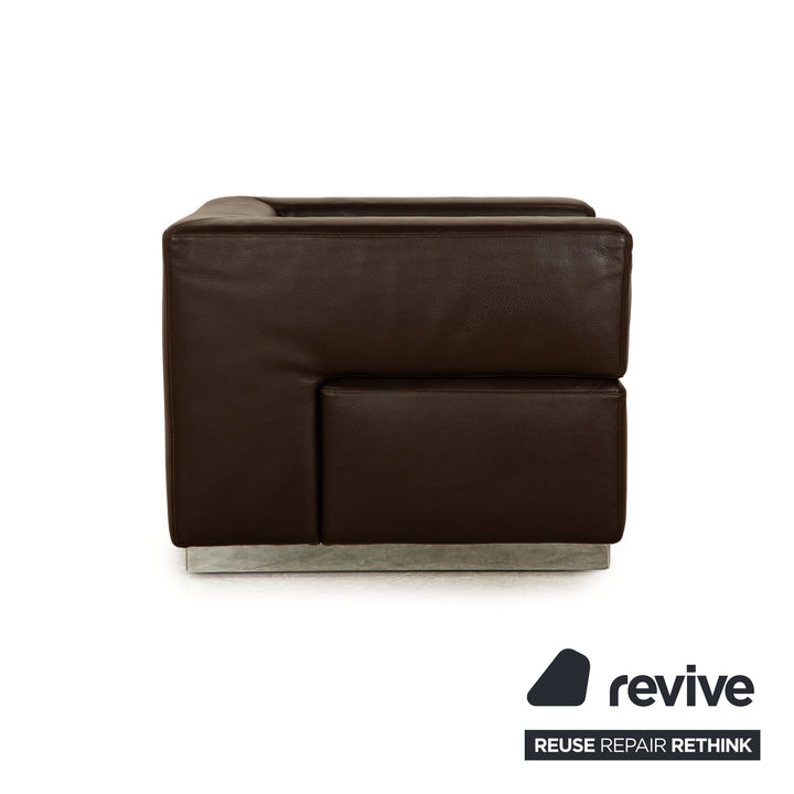 Brühl Alba Leder Sessel Braun