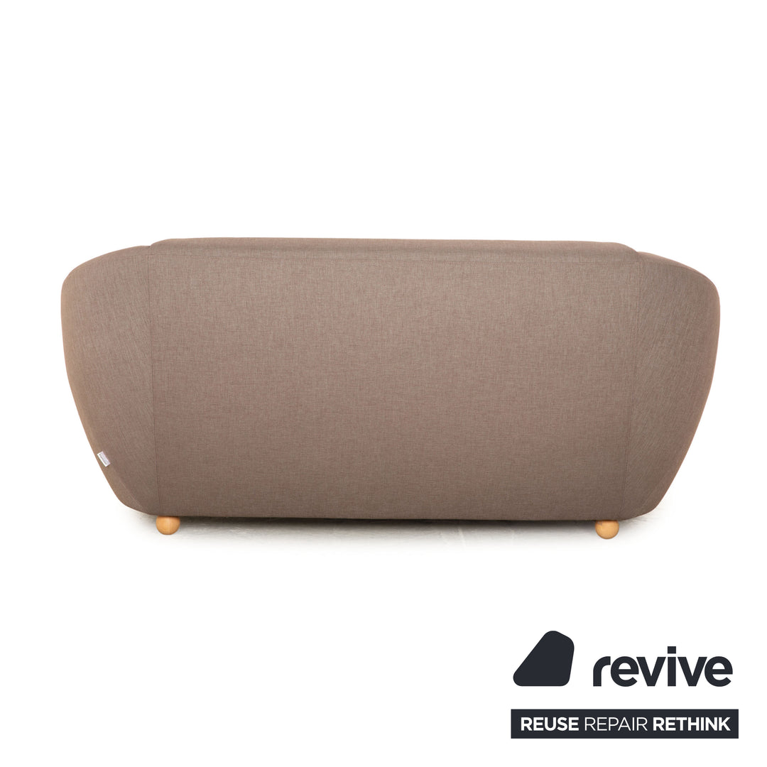 Brühl Avec Plaisir Stoff Zweisitzer Grau Sofa Couch