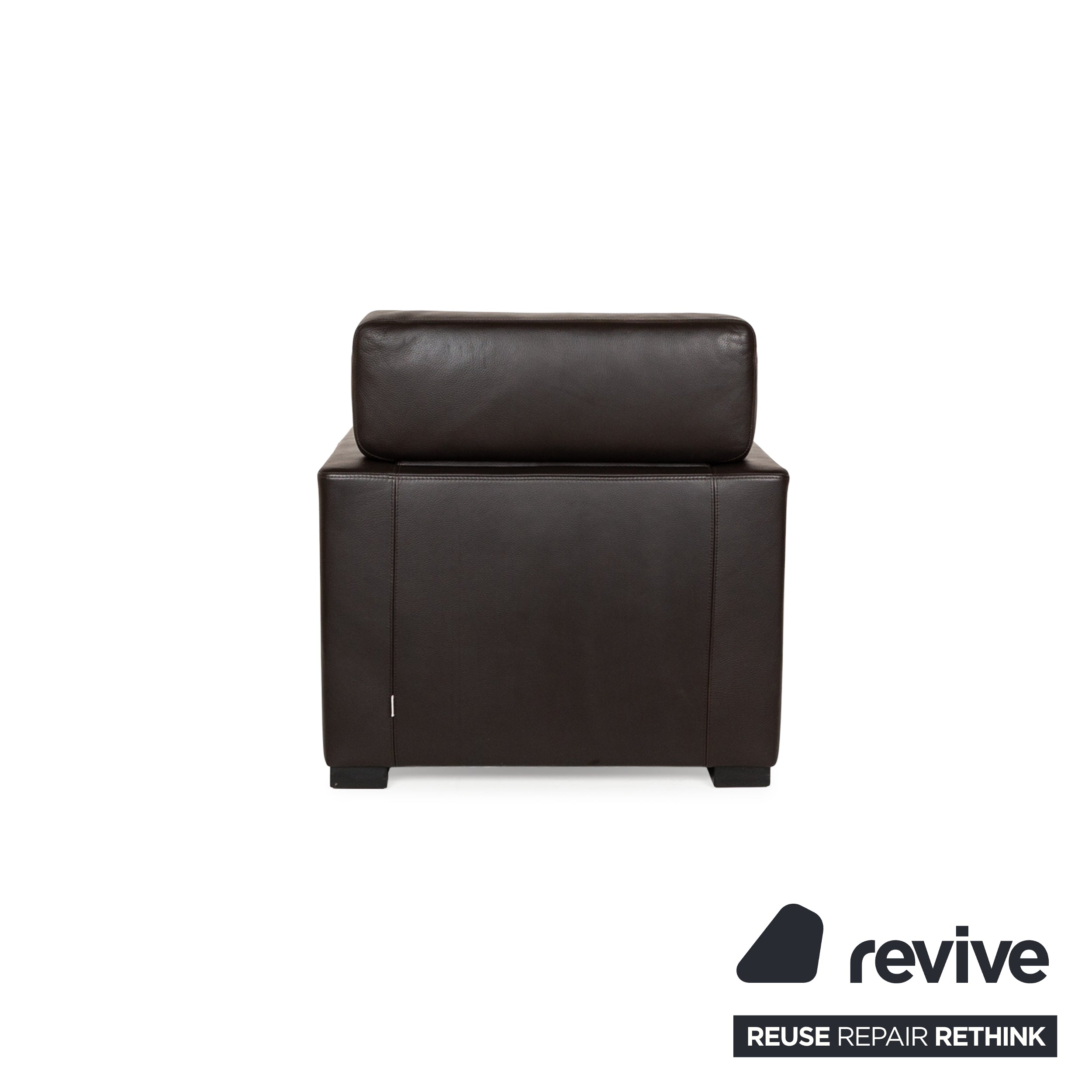 Brühl Francis Fauteuil en Cuir Marron fonction manuelle