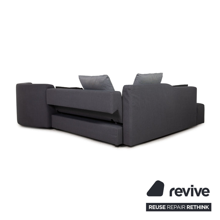 Brühl Lady Bug Small Fabric Corner Sofa Gray Sofa Couch