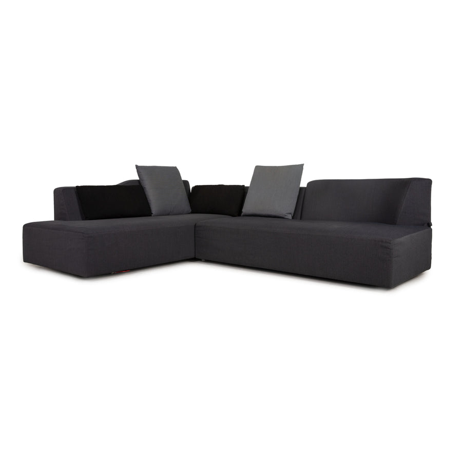 Brühl Lady Bug Small Fabric Corner Sofa Gray Sofa Couch