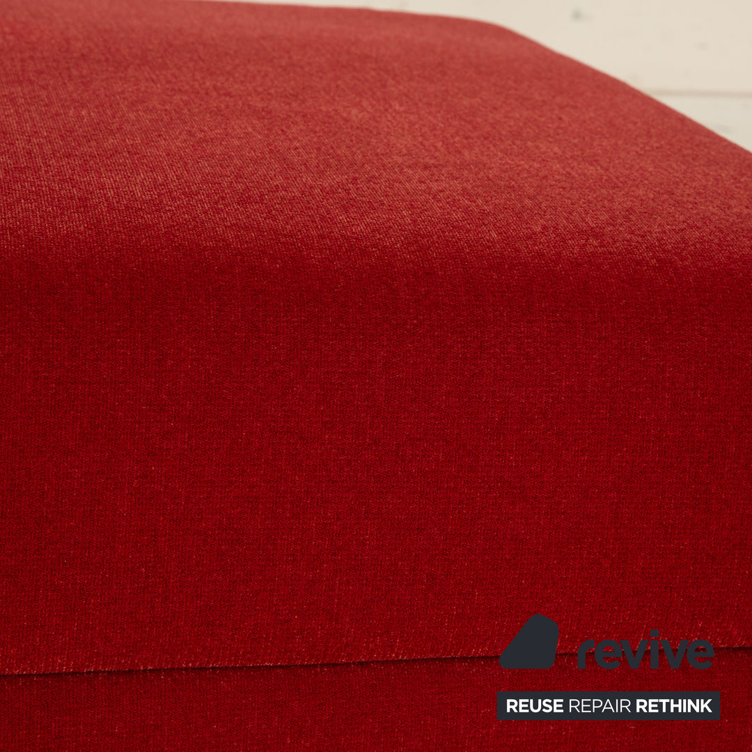 Brühl Moule Stoff Hocker Rot
