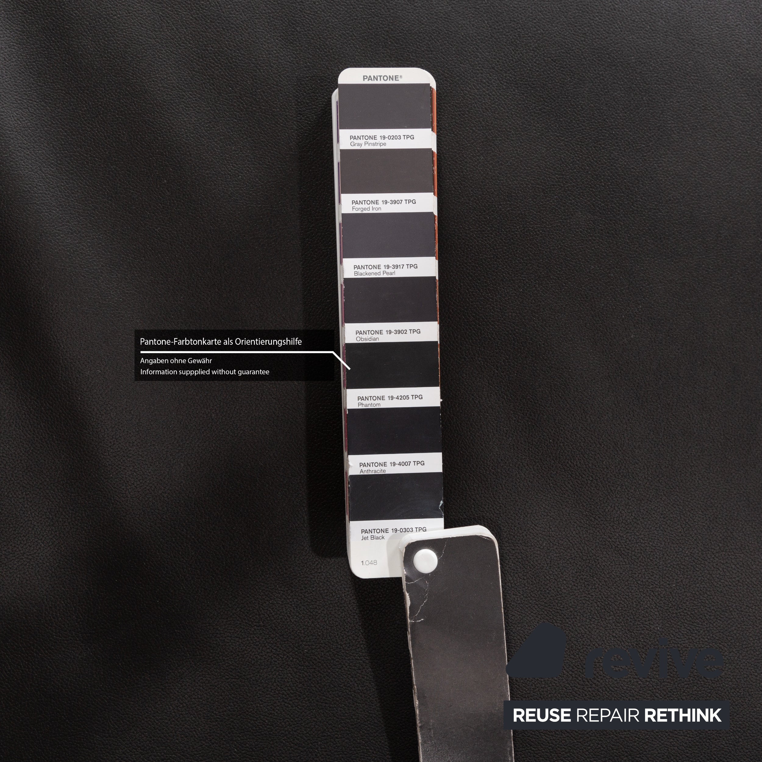 Canapé d'angle GAVIN en cuir vegan Brühl Moule noir fonction manuelle méridienne gauche canapé canapé neuf