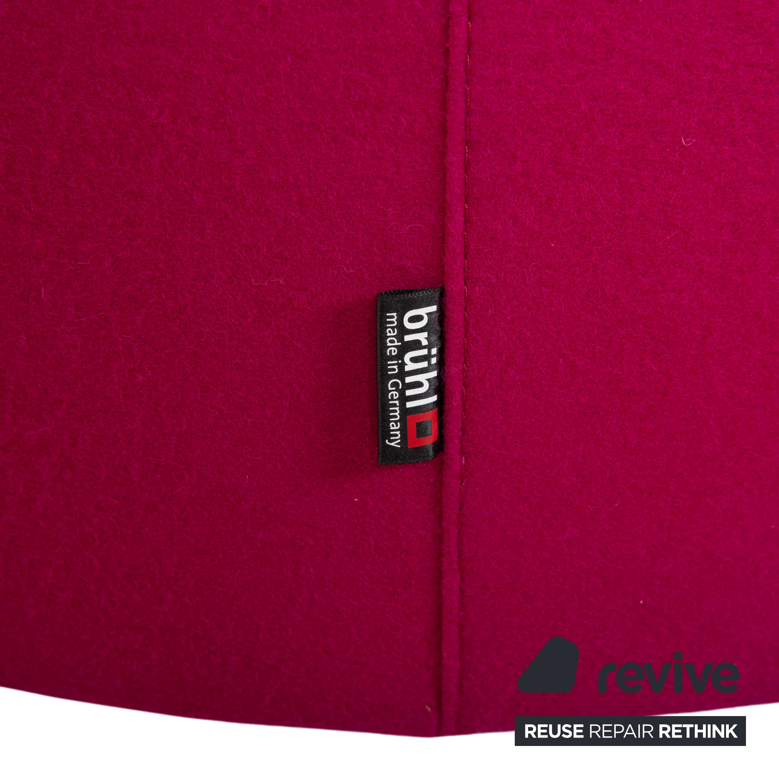 Brühl Powder Stoff Zweisitzer Rosa Pink Magenta Sofa Couch