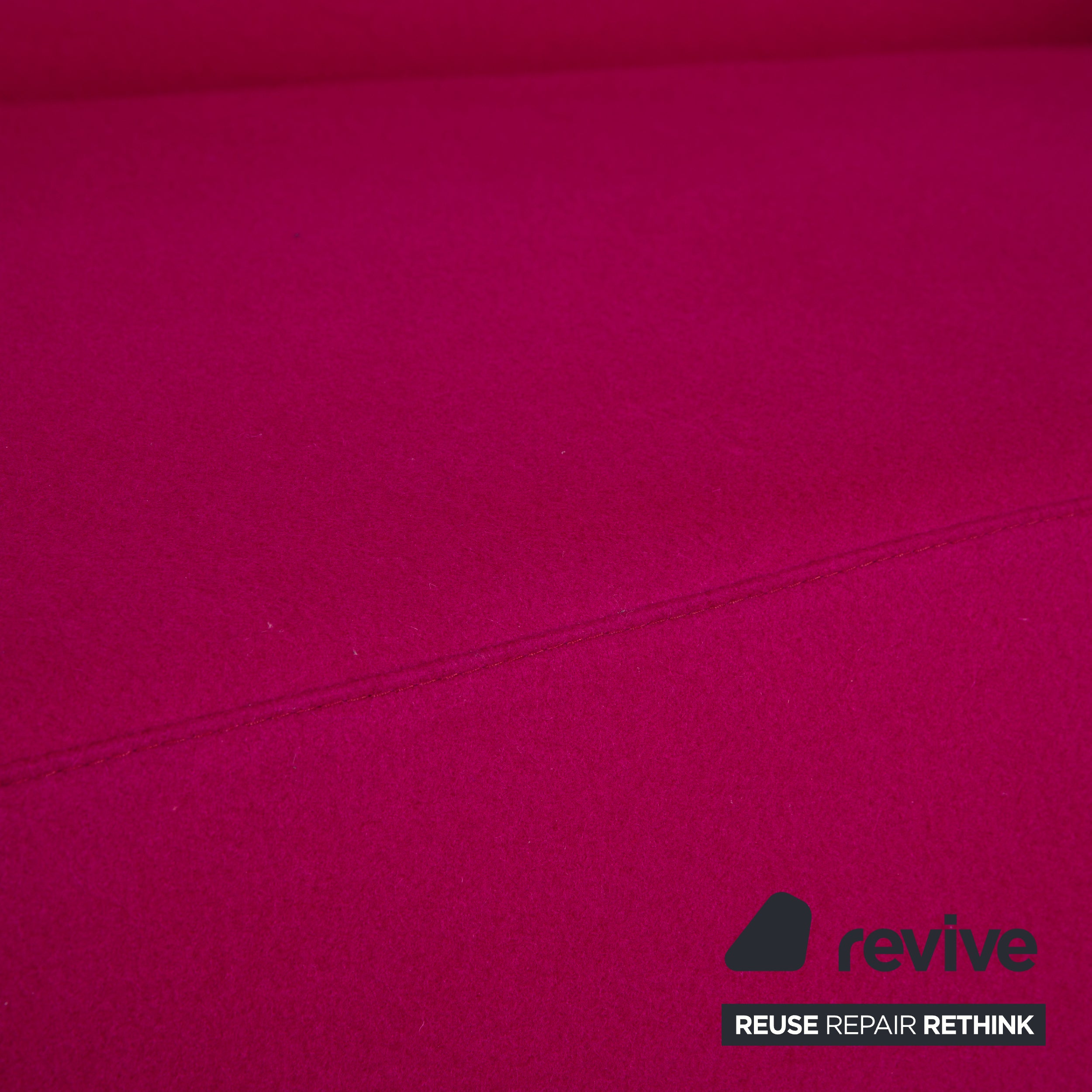 Brühl Powder Stoff Zweisitzer Rosa Pink Magenta Sofa Couch