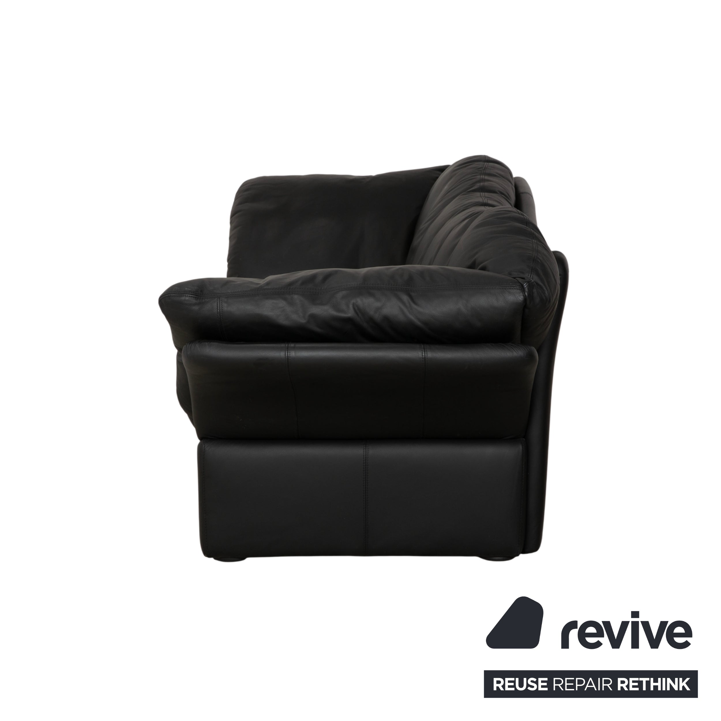 Brühl Prelude Zweisitzer Sofa Schwarz