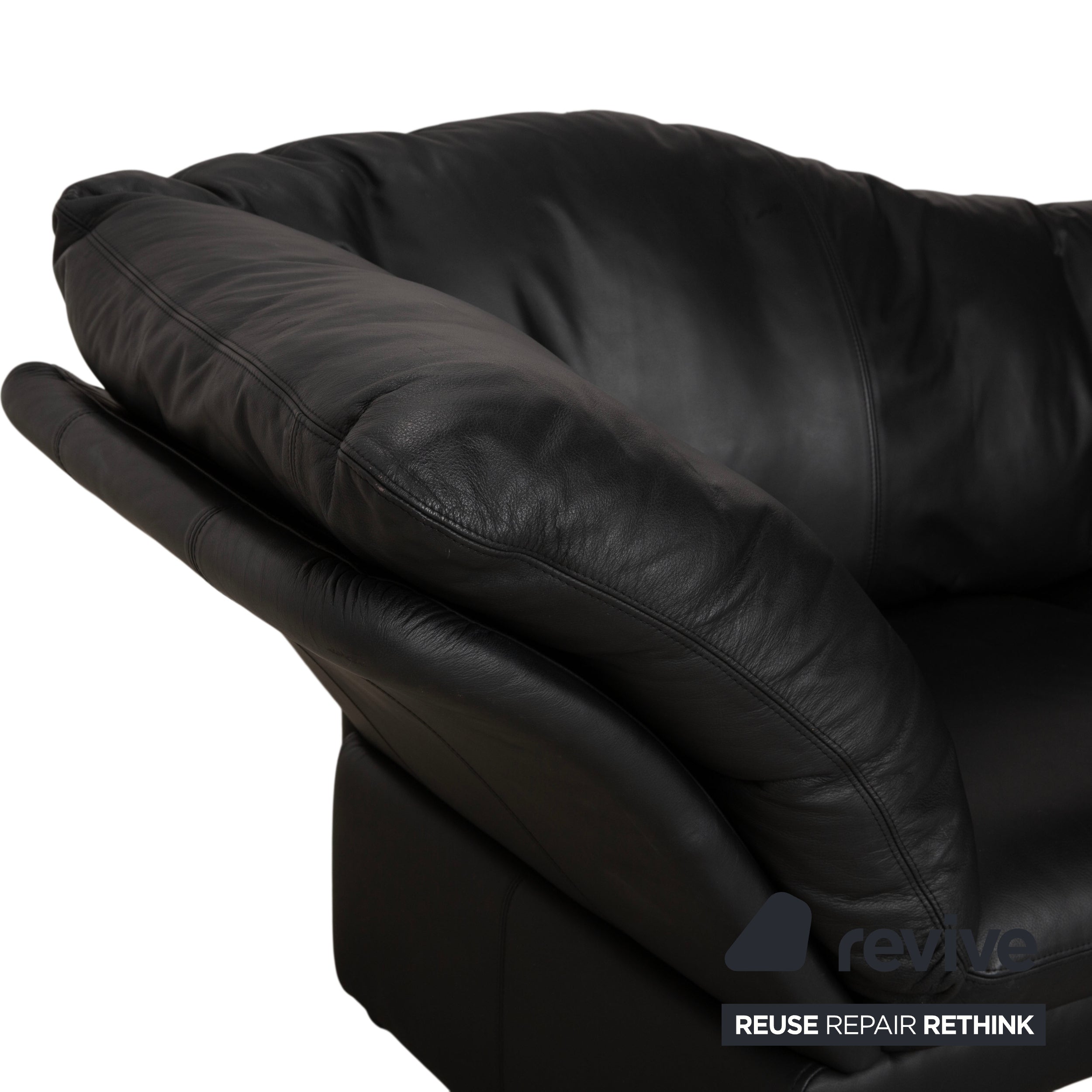 Brühl Prelude Zweisitzer Sofa Schwarz