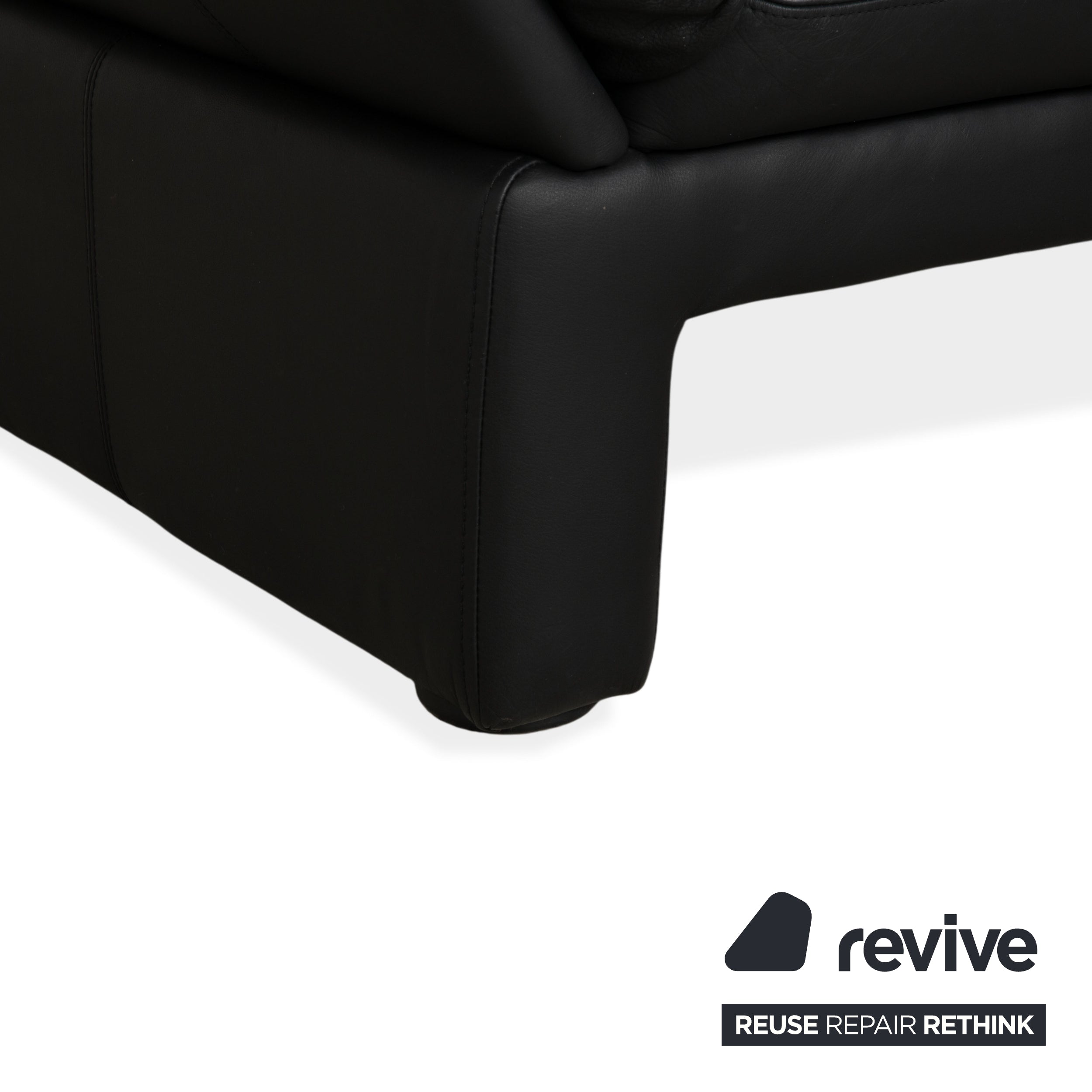 Brühl Prelude Zweisitzer Sofa Schwarz