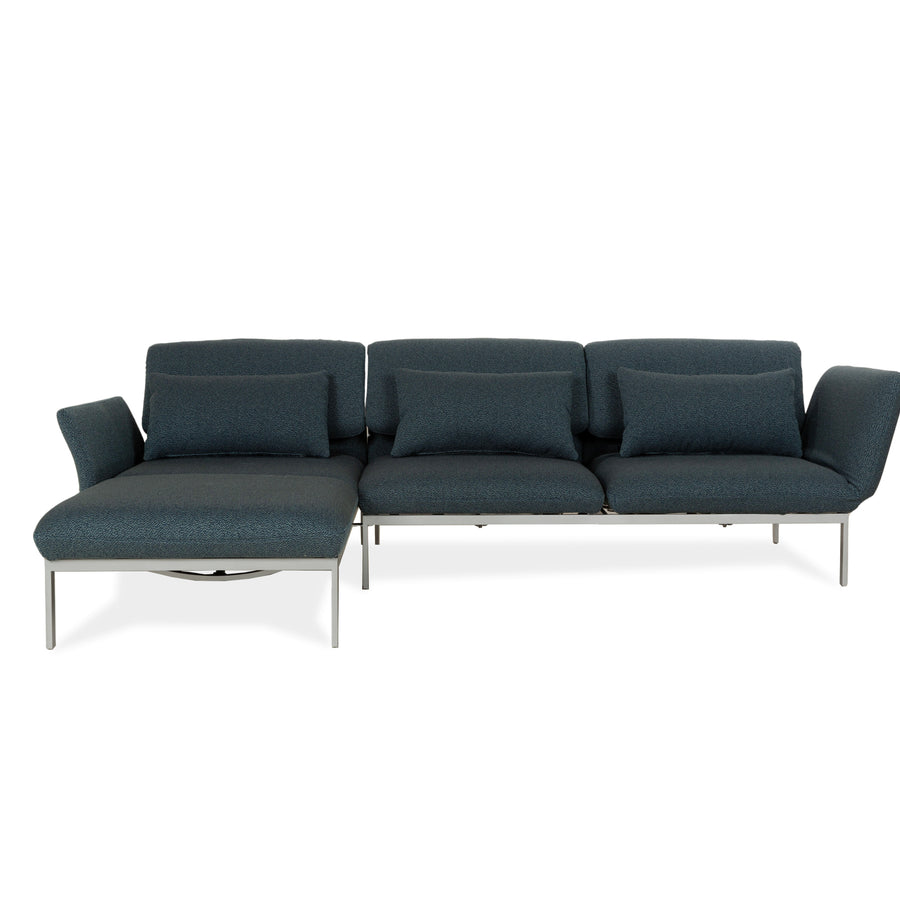Brühl Roro Stoff Grau Ecksofa Couch Funktion Relaxfunktion Schlaffunktion