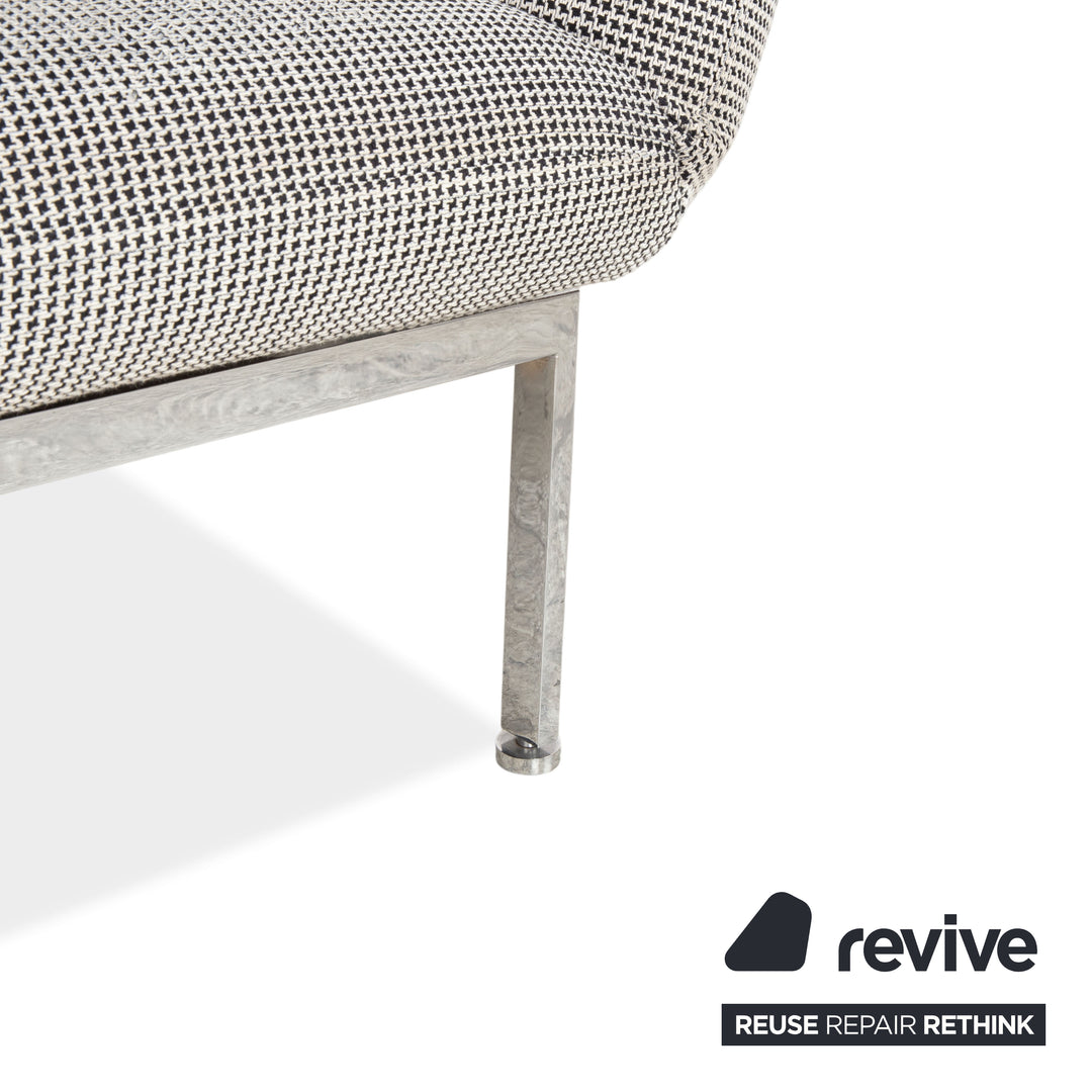 Brühl roro Stoff Sessel Creme Grau Beige manuelle Funktion