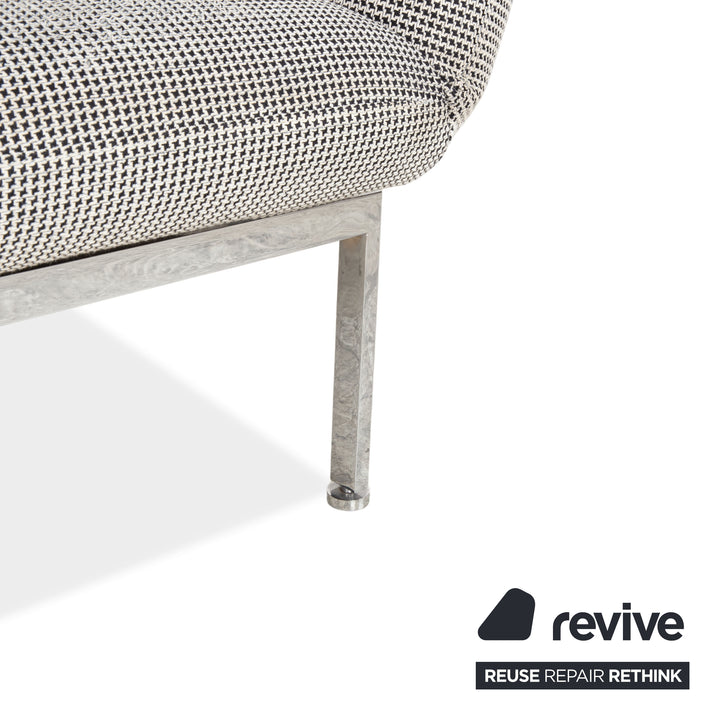 Brühl roro Stoff Sessel Creme Grau Beige manuelle Funktion