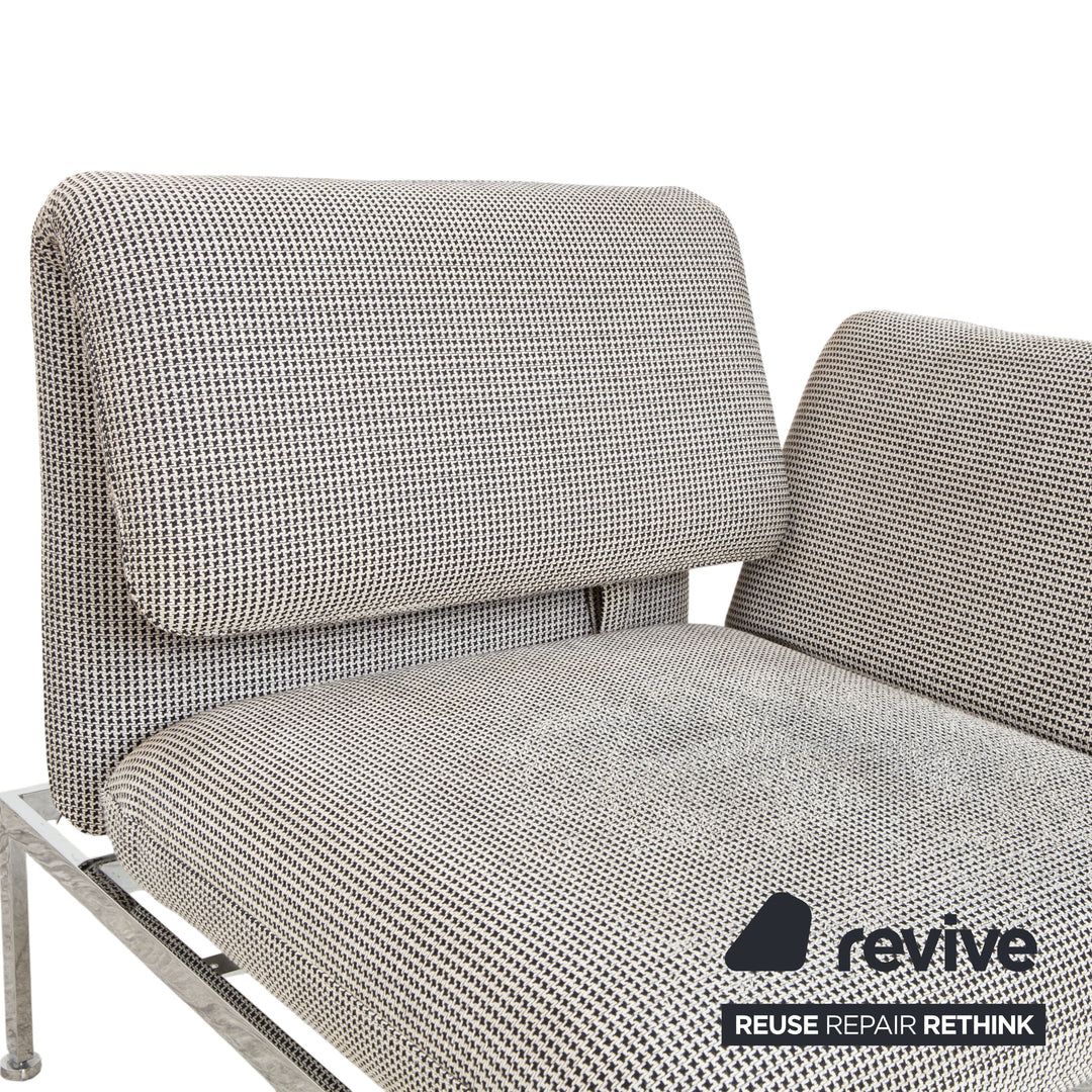 Brühl roro Stoff Sessel Creme Grau Beige manuelle Funktion