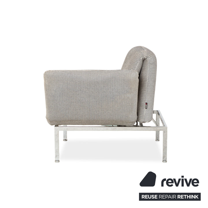 Brühl roro Stoff Sessel Creme Grau Beige manuelle Funktion