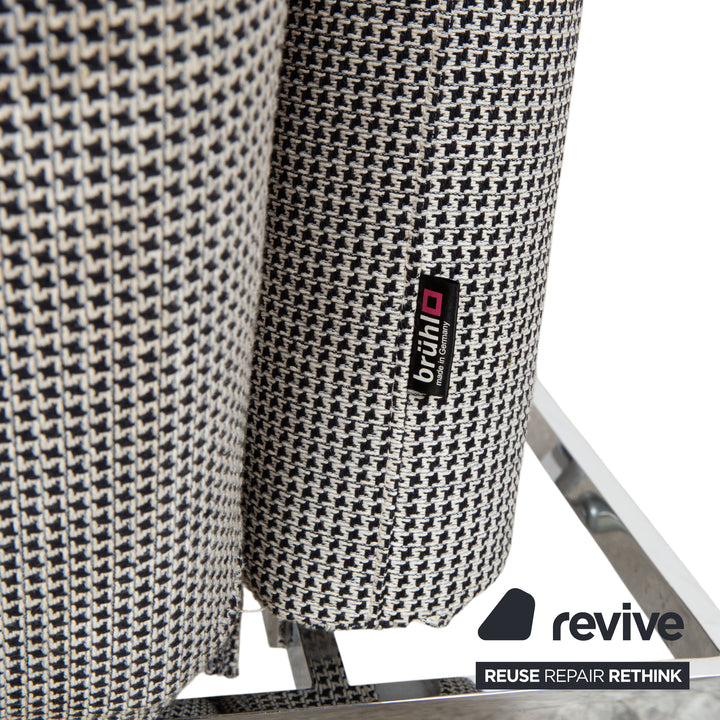 Brühl roro Stoff Sessel Creme Grau Beige manuelle Funktion