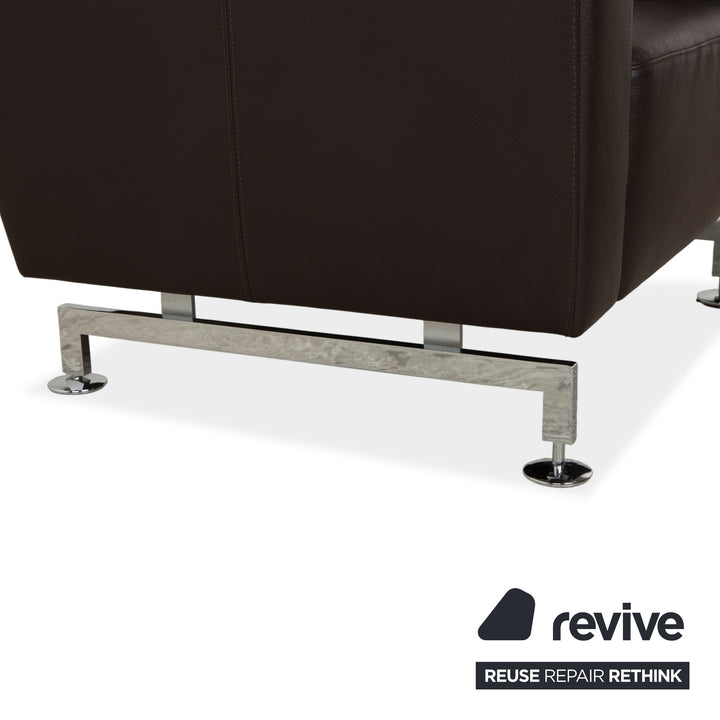 Brühl Serge Leder Sessel Braun