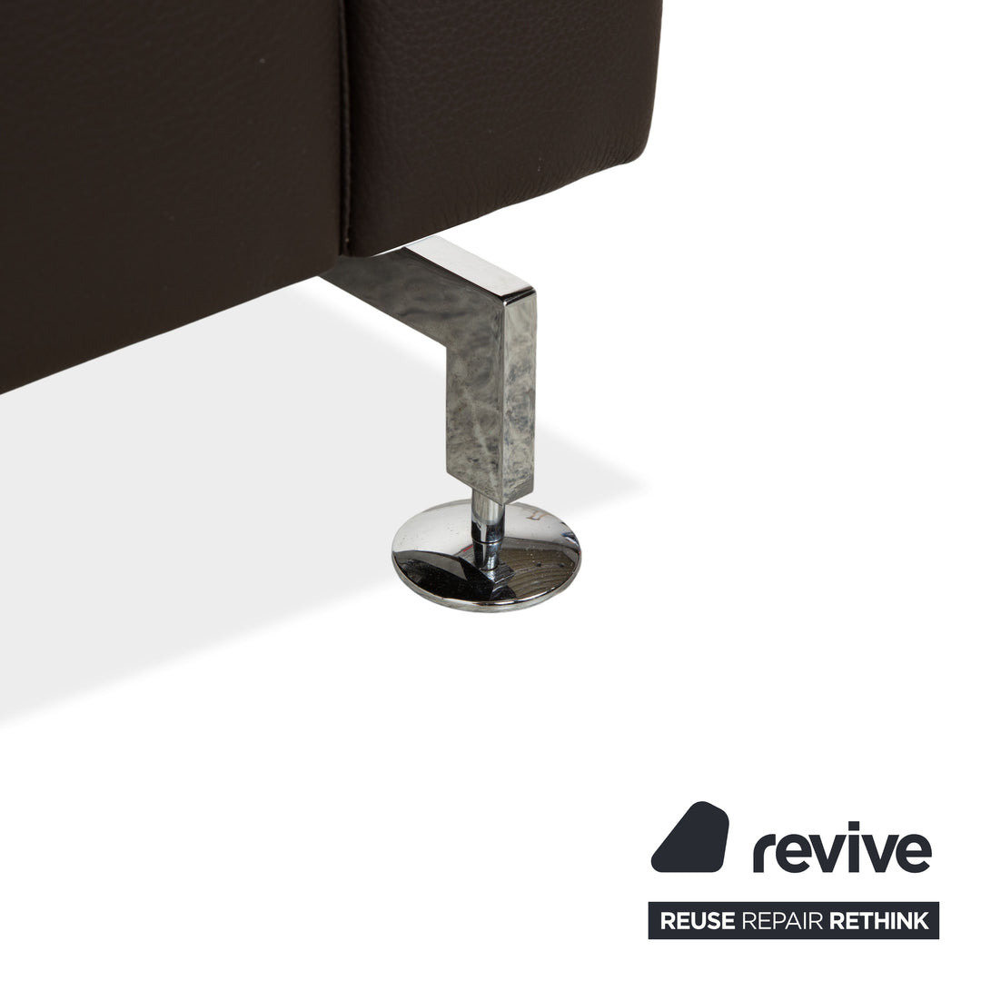 Brühl Serge Leder Sessel Braun