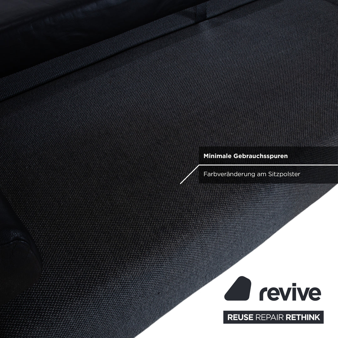 Brühl Sunrise Stoff Leder Ecksofa Sofa Couch manuelle Funktion