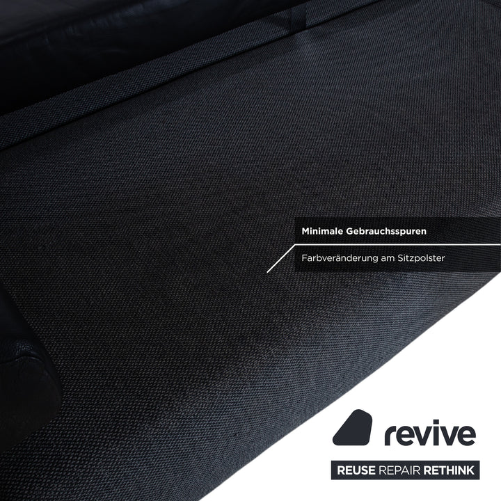 Brühl Sunrise Stoff Leder Ecksofa Sofa Couch manuelle Funktion