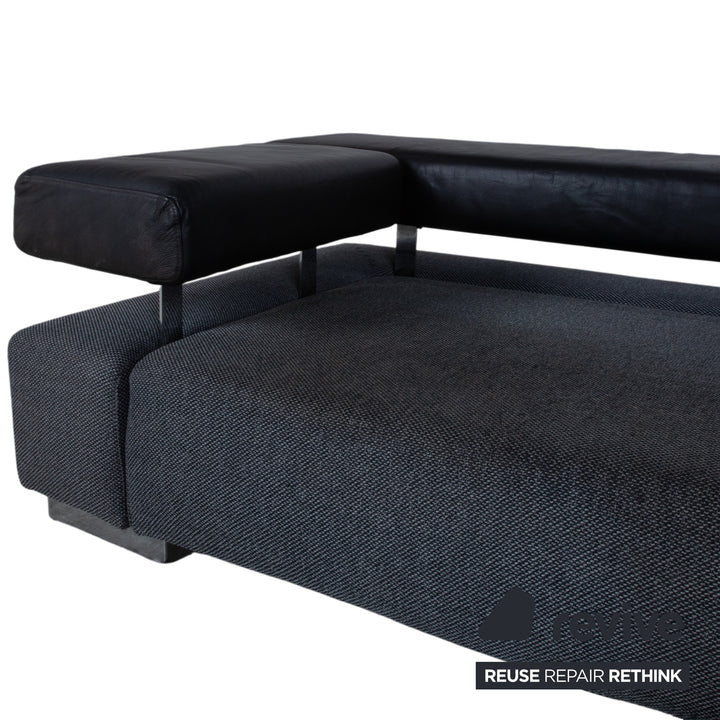 Brühl Sunrise Stoff Leder Ecksofa Sofa Couch manuelle Funktion