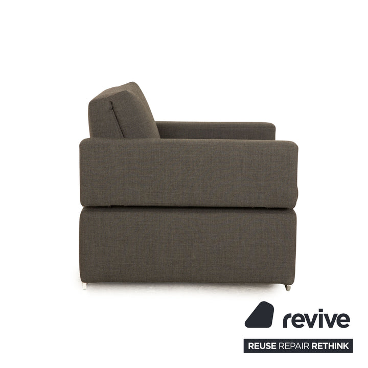 Brühl Tomo fabric armchair grey manual function