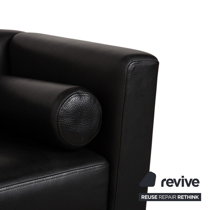 Brühl Visavis Leder Liege Schwarz