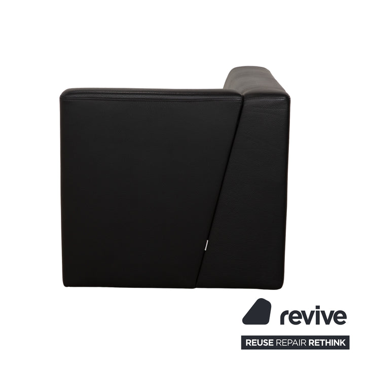 Brühl Visavis Leder Liege Schwarz