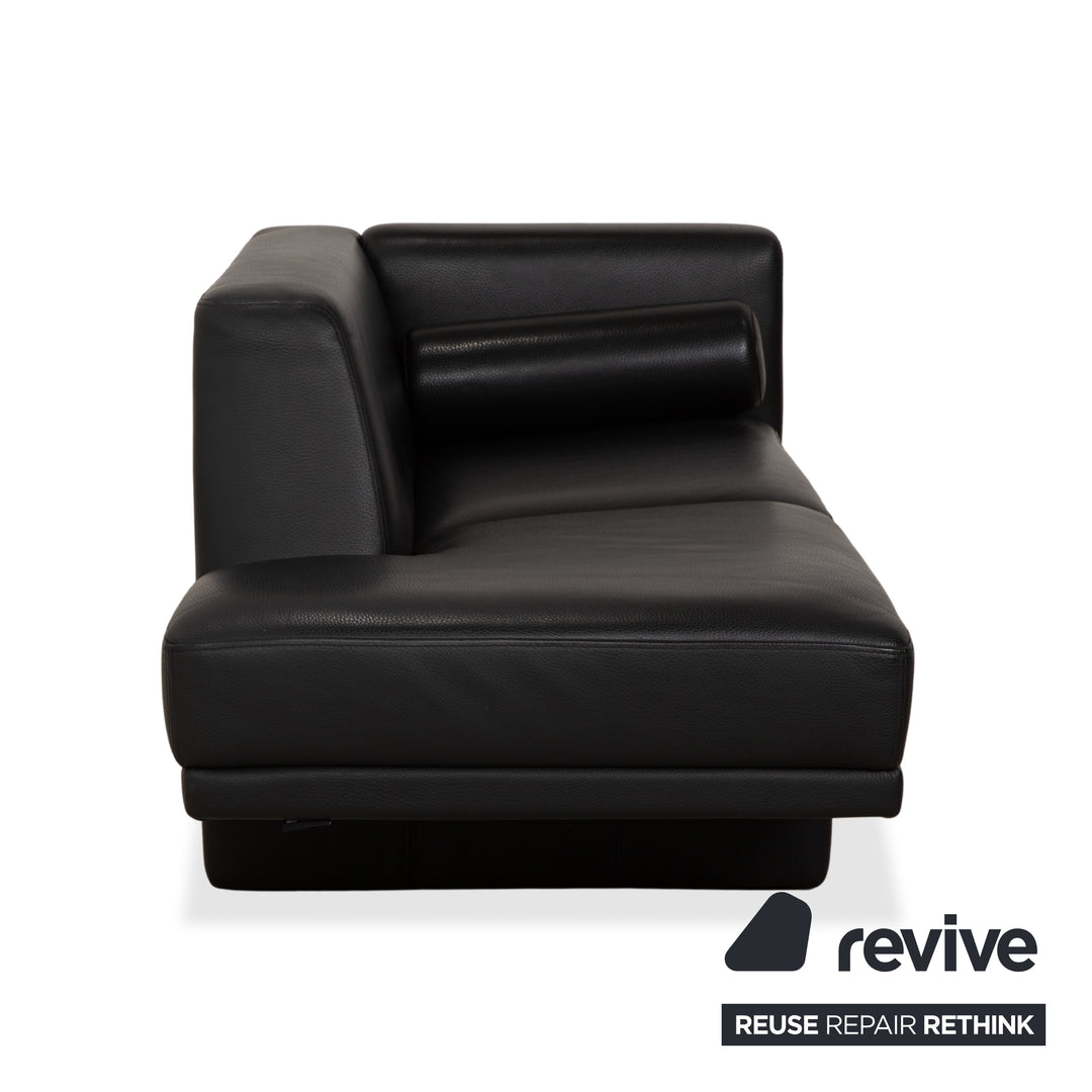 Brühl Visavis Leder Liege Schwarz