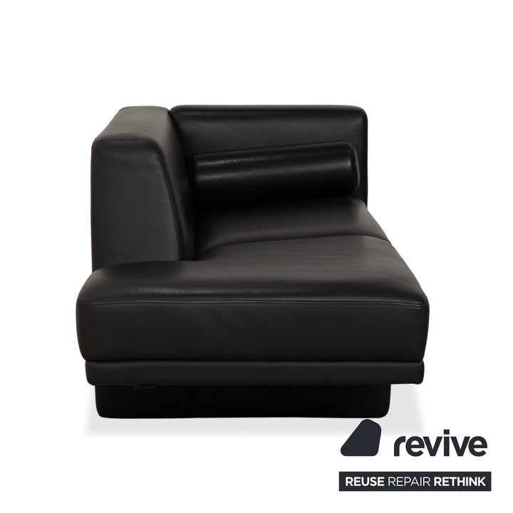 Brühl Visavis Leder Liege Schwarz