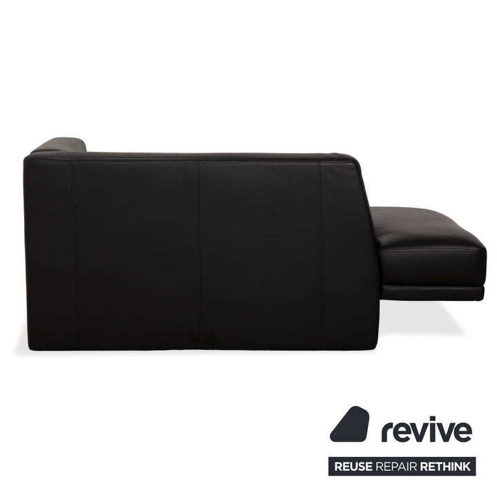 Brühl Visavis Leder Liege Schwarz