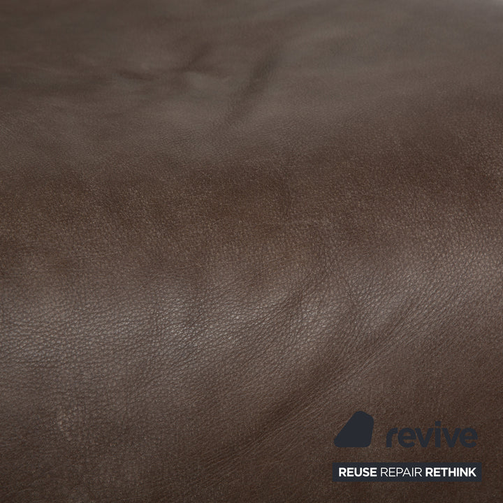 Bullfrog Cayman Leder Liege Braun Grau