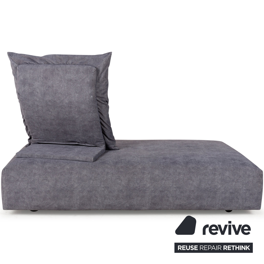 Bullfrog Iwan Fabric Lounger Grey manual function