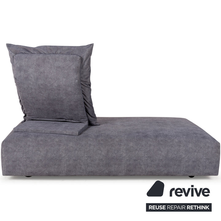 Bullfrog Iwan Fabric Lounger Grey manual function