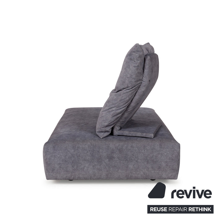Bullfrog Iwan Fabric Lounger Grey manual function